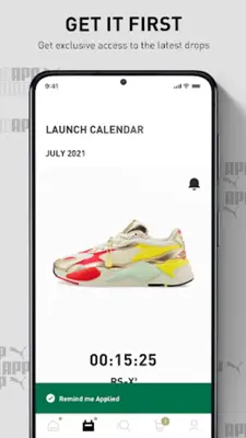 PUMA android App screenshot 2